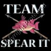 Team Spear It Back of shirt for Dark